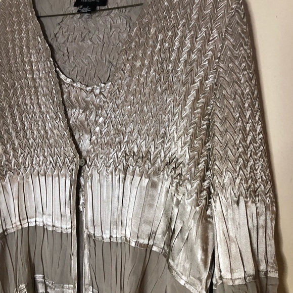 Vintage R & M Richards Champagne Formal Evening wear - Picture 13 of 16